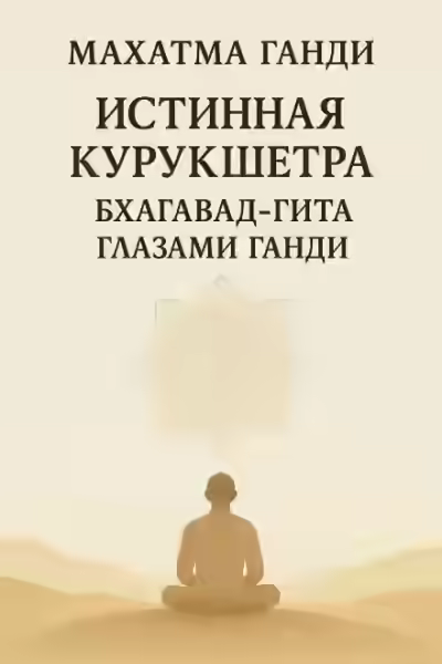 Аудиокнига Истинная Курукшетра. Бхагавад-Гита глазами Ганди — слушать онлайн бесплатно