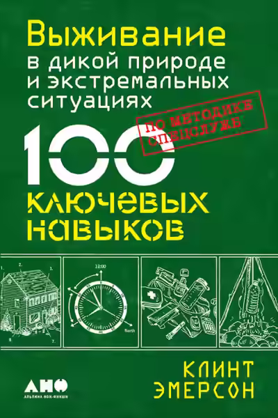 Аудиокнига Выживание в дикой природе и экстремальных ситуациях. 100 ключевых навыков по методике спецслужб — слушать онлайн бесплатно